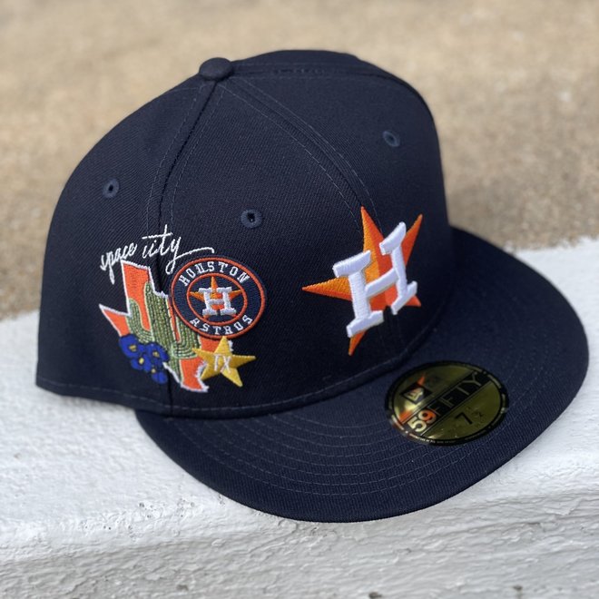 New Era 59Fifty Houston Astros 60th Anniversary Patch Concept Hat - Or