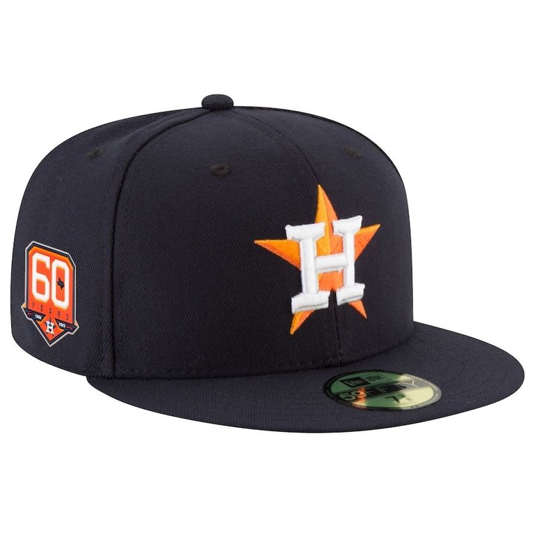 New Era 59Fifty Plate Houston Astros 60th Anniversary Patch City