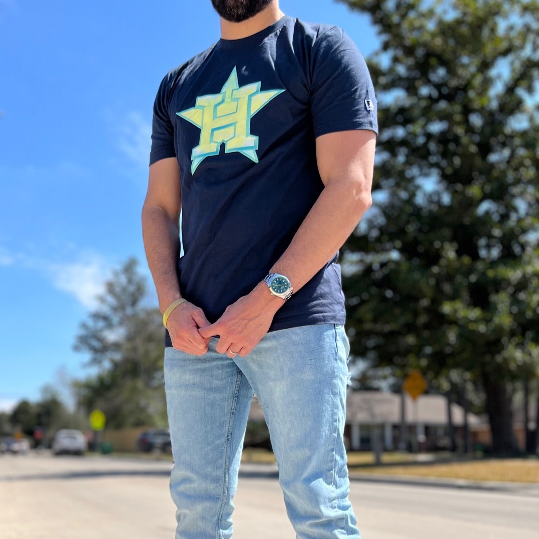 astros blue shirt