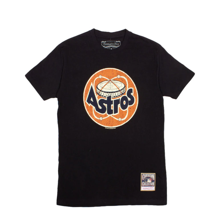 Houston Astros T Shirt Mitchell & Ness Cooperstown Collection Astrodome  M-XXL