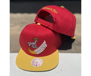 Mitchell & Ness NBA Rockets Cut Away Snapback - Eight One