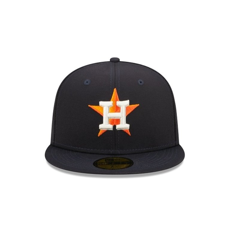 Men's Houston Astros New Era Navy/Orange 2017 World Series