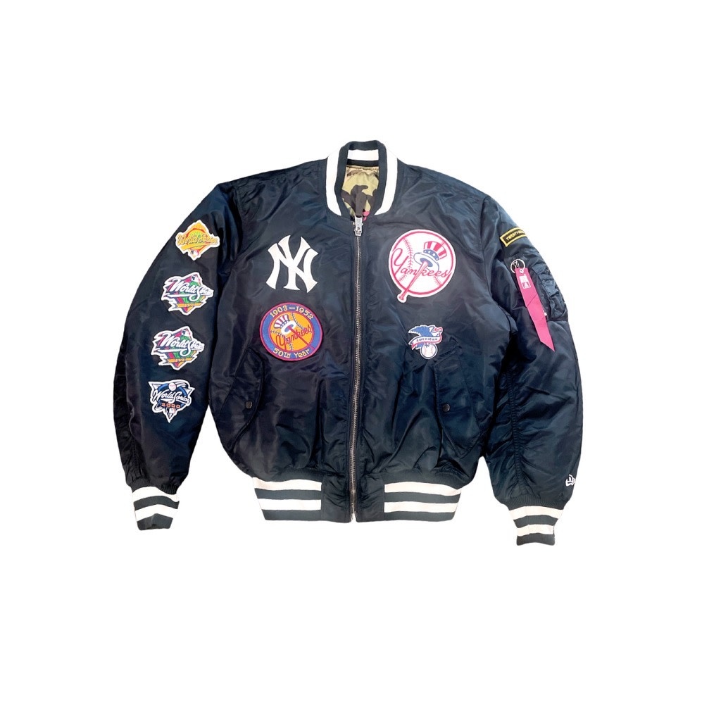 New Era New York Yankees Reversible Bomber Jacket