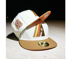 Eight One x New Era Astros Neon Peach 5950 - Eight One