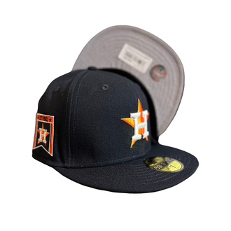 Houston Astros 20 Years Brick Red Peach 7 1/2 Fitted Hat