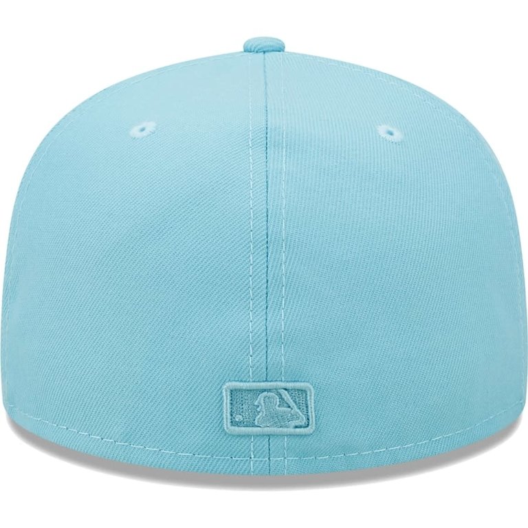 powder blue hat