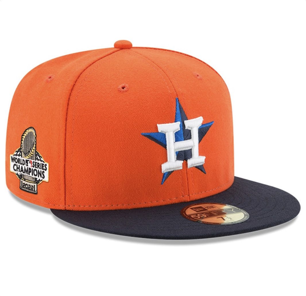 New Era Men's Navy Houston Astros 2022 World Series Champions Side