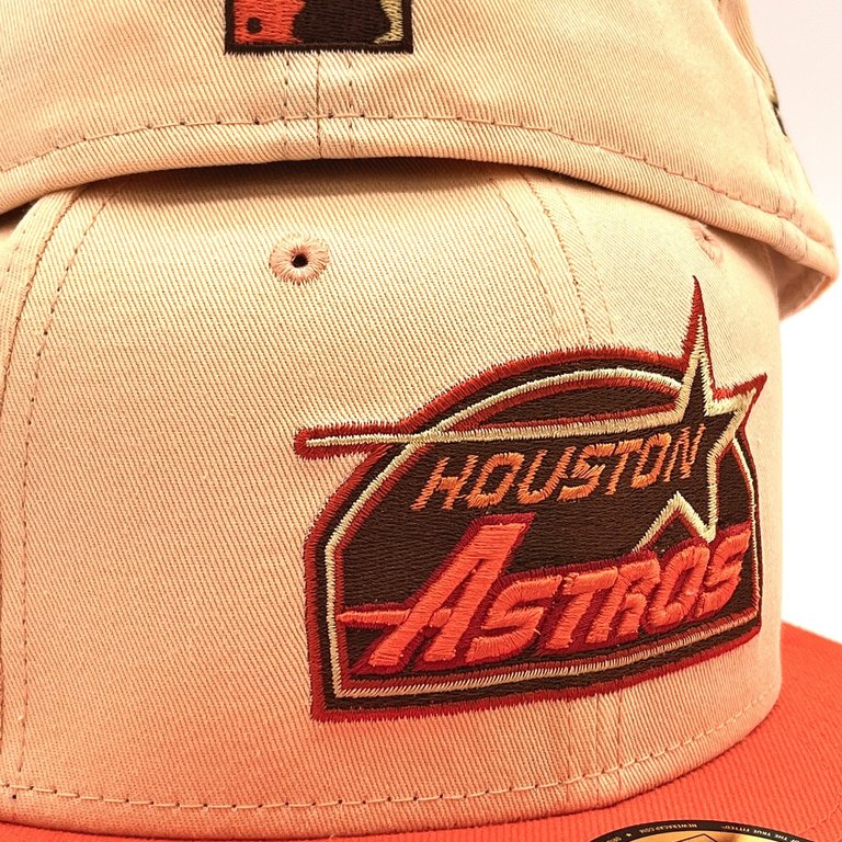 Eight One x New Era Astros Neon Peach 5950 - Eight One