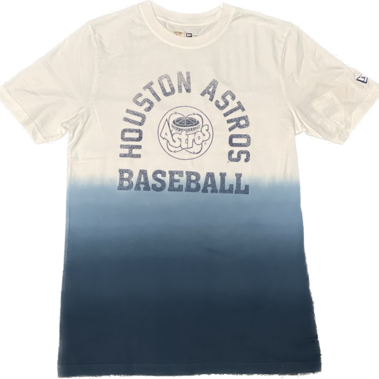 New Era Houston Astros Mens Short Sleeve Shirt (Beige)