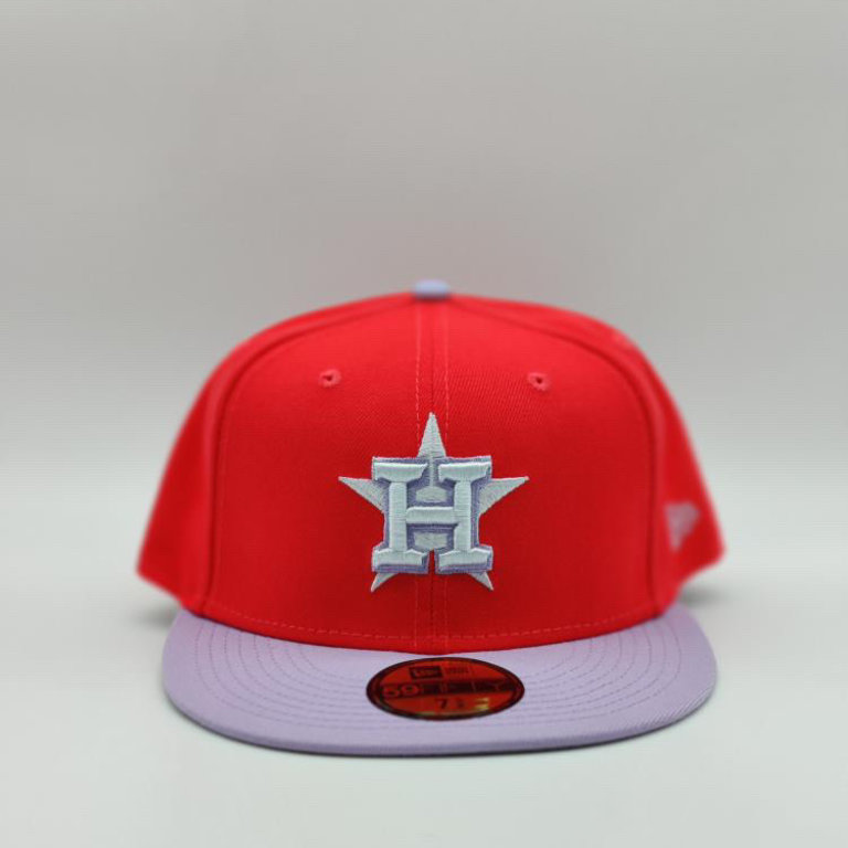 Men's Houston Astros New Era Light Blue/Red Spring Color Two-Tone