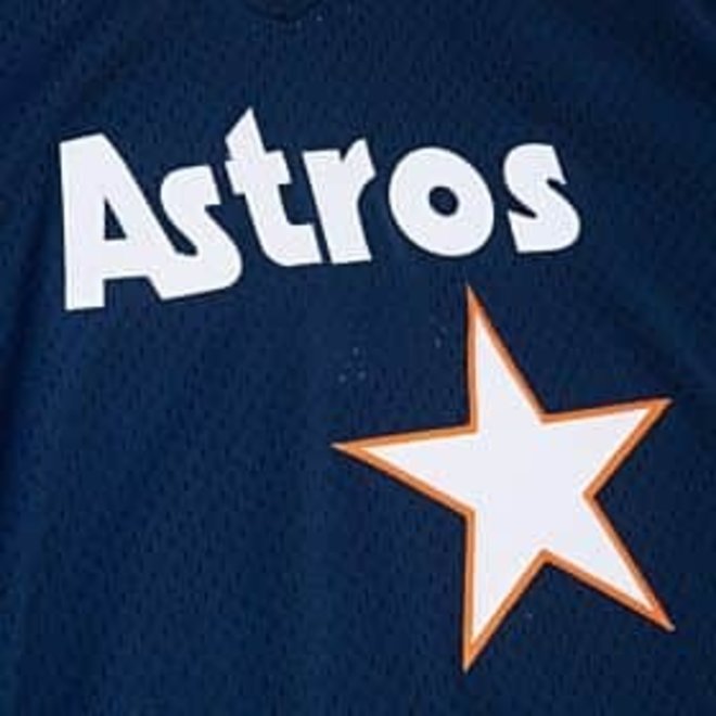 Craig Biggio Houston Astros Mitchell & Ness Cooperstown Mesh