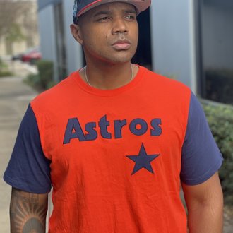 New Era Astros City Connect Orange Tee - Eight One