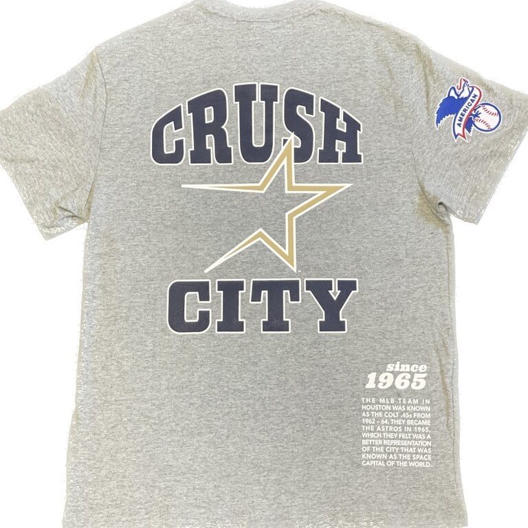 Mitchell & Ness, Tops, Mitchell Ness Crush City Astros Tshirt