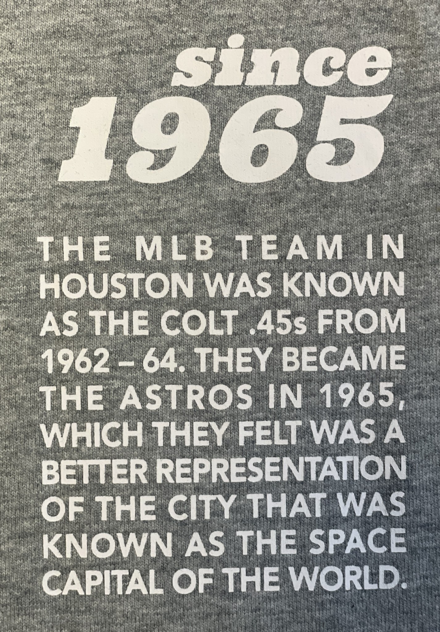 47 Brand Houston Astros Crush City T-Shirt, Large