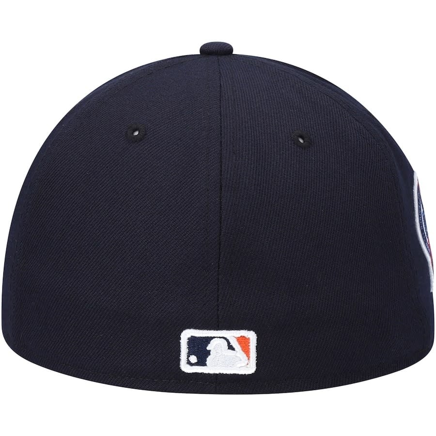 New York Yankees HARVEST SIDE-PATCH Brown-Navy Fitted Hat