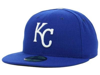 New Era Mens 5950 ACPerf Kansas City Royals Game Fitted Hat