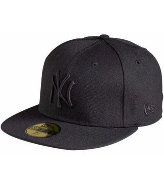 New Era New Era Mens Basic New York Yankees 5950 Hat Blk/Blk