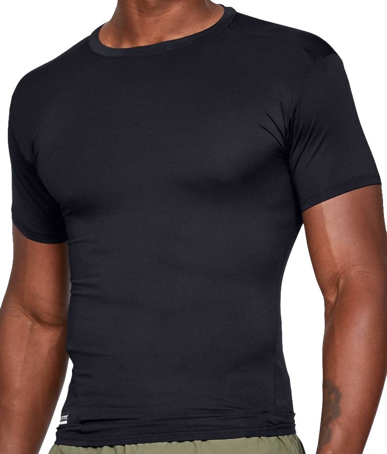 Under Armour HG Compression T-Shirt Training - White