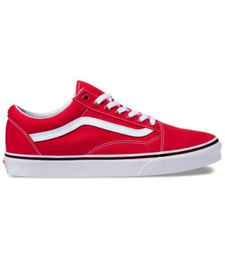 vans old skool racing red