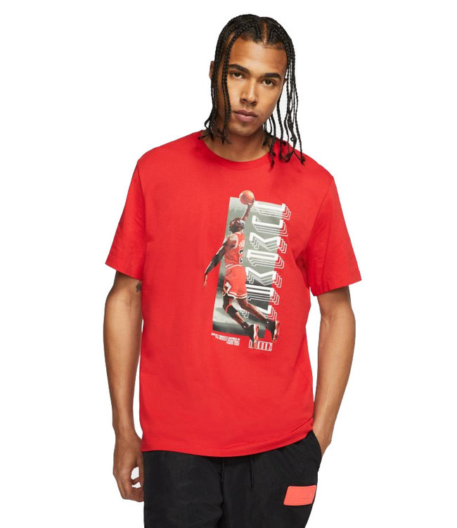 jordan red tshirt