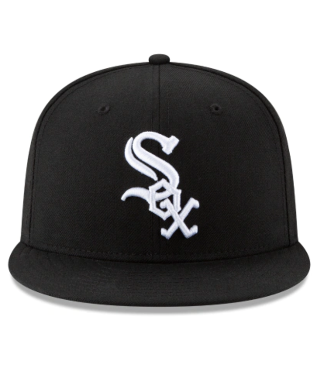 New Era New Era White Sox 5950 Blk/Wht 11941909