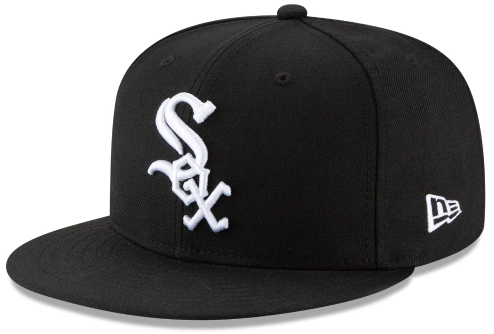 New Era White Sox Fitted Black 11941909