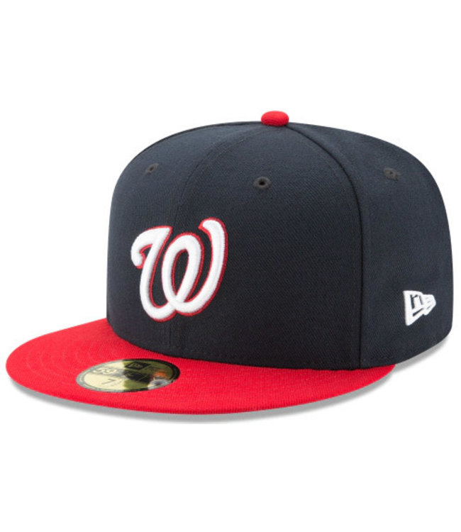 New Era Washington Nationals Black 59FIFTY Fitted Hat