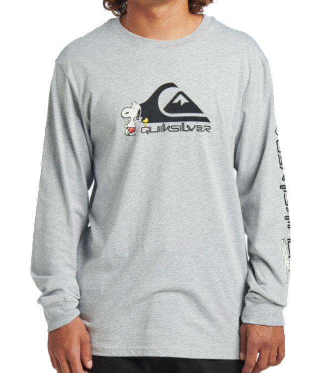 Quiksilver Mens Peanuts Local LS TShirt 