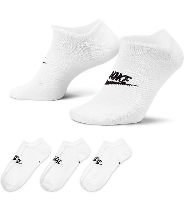 Nike Mens Socks 3pk DX5075 100 - Athlete's Choice