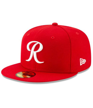 New Era New Era Mens Tacoma Rainiers Red 5950 MILB Authentic Hat