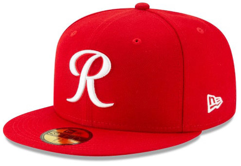 New Era Mens MILB Tacoma Rainiers 5950 Blue Authentic Home Hat