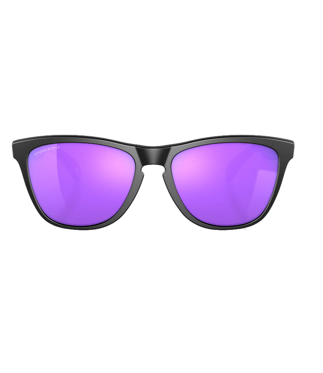 Oakley Oakley Frogskin Matte Black W Prizm Violet 9013 H655