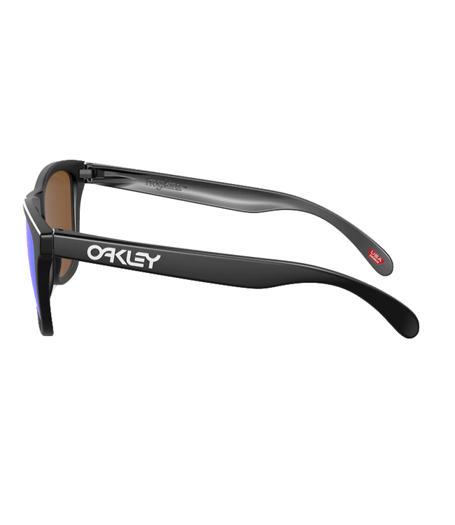 Oakley Oakley Frogskin Matte Black W Prizm Violet 9013 H655