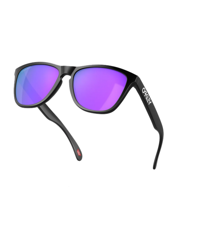 Oakley Oakley Frogskin Matte Black W Prizm Violet 9013 H655