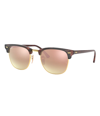 Ray Ban Clubmaster Red Havana Copper Flash Gradient ORB3016 - Athlete's  Choice