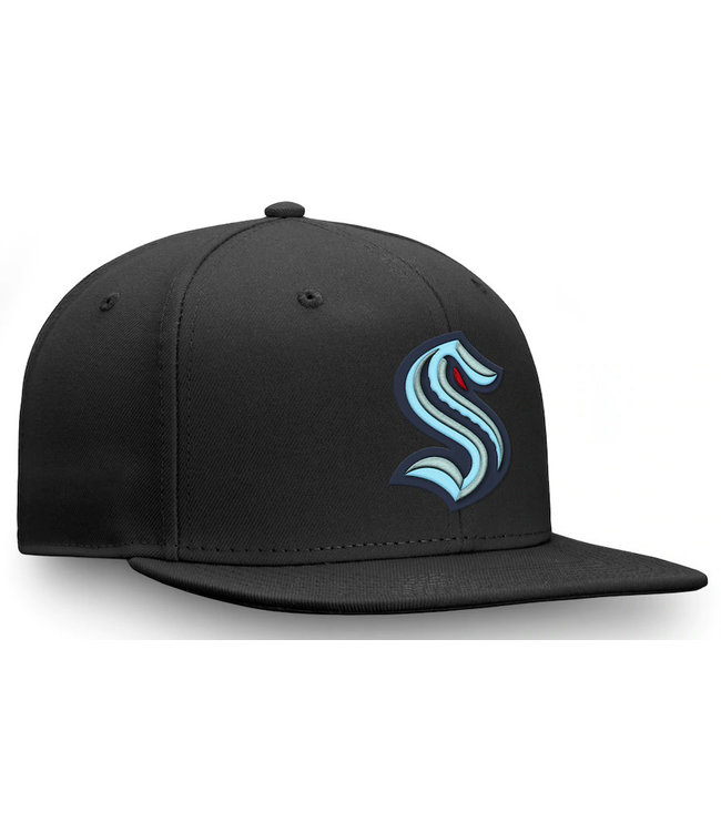 Fanatics Fanatics Mens Seattle Kraken Snapback Black NHLH0010