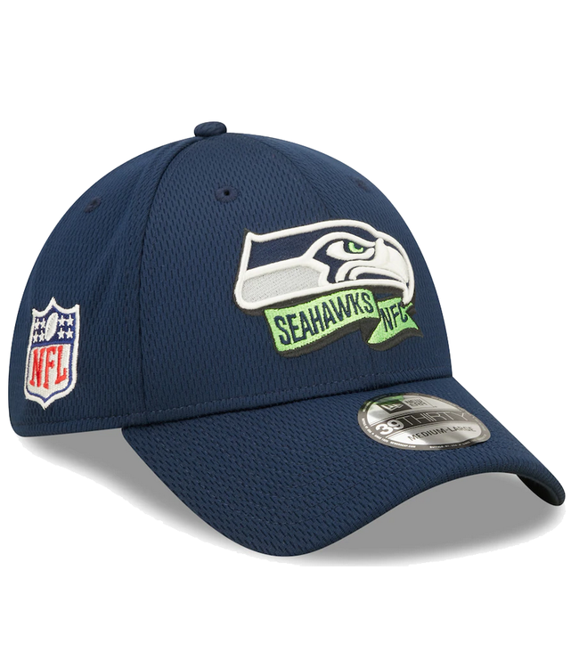 New Era Mens 3930 Seahawks Sideline Hat OTC