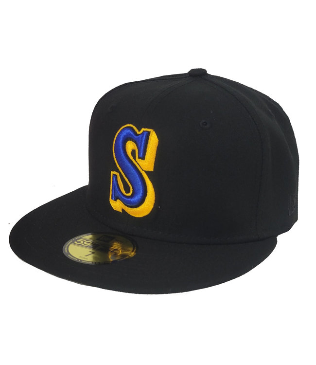 Seattle Mariners Youth Authentic Collection Royal 59FIFTY Fitted Hat