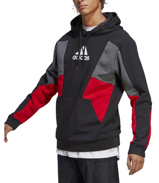Adidas Adidas Mens Essential Color Block Hoodie HY5929