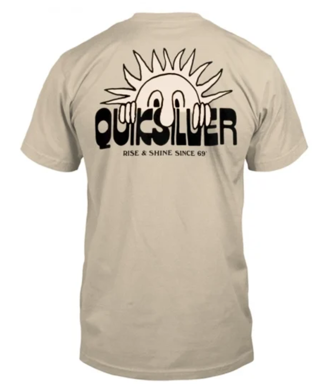 Toegangsprijs het internet zuurstof Quiksilver Mens Rise and Shine TShirt Plaza Taupe - Athlete's Choice
