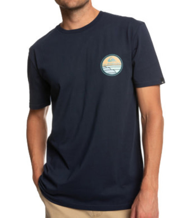 Quiksilver Mens Scenic Journey TShirt Navy - Athlete's Choice