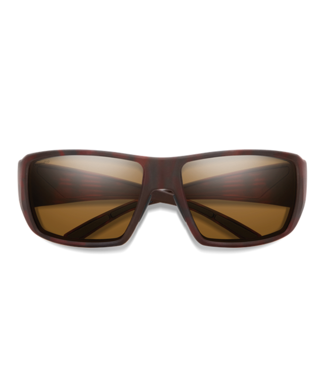 Smith Smith Guides Choice Matte Tortoise Chroma Pop  Glass Polarized Brown