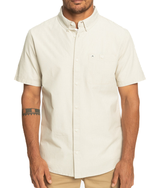 Quiksilver Quiksilver Mens Winfall Short Sleeve  Plaza Taupe