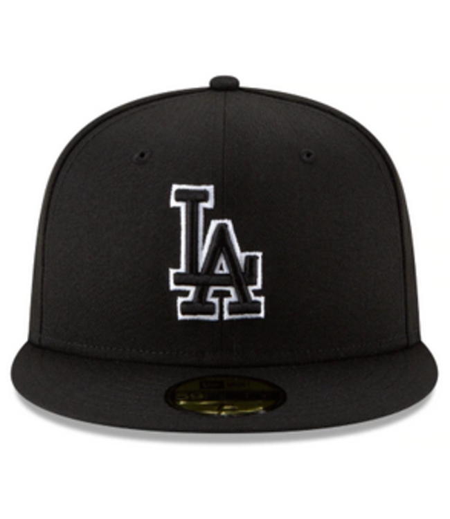 New Era New Era 5950 Los Dodgers BLK Outline 11941970