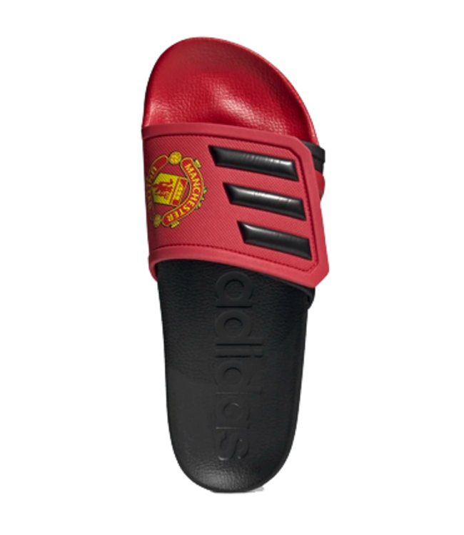 Adidas Adidas Mens Adilete Man U Red Black GZ5940