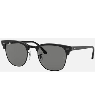 Ray Ban Ray Ban Clubmaster Wrinkled Black on Black 0RB3016