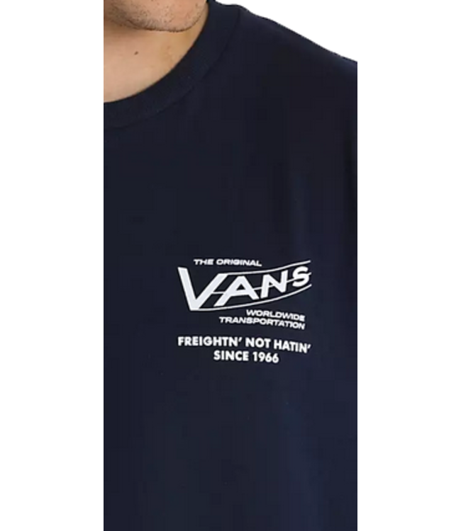 Vans Vans Mens Truckin Comp SS Tshirt Navy VN0008FFNVY1