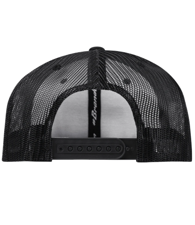 Branded Bills Branded Bills Mens Explore More PVC Curved Trucker Charcoal