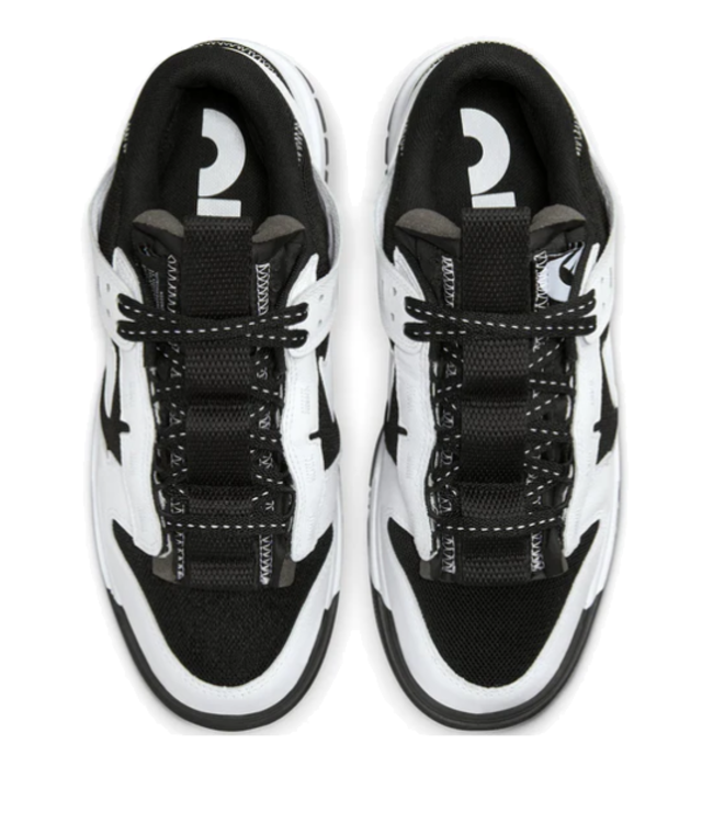 nike Nike Mens Air Dunk Jumbo Wht/Blk DV821 002