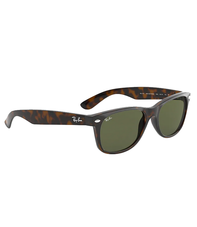 Ray Ban Ray Ban New Wayfarer Tortoise G15 Green 0RB2132 902